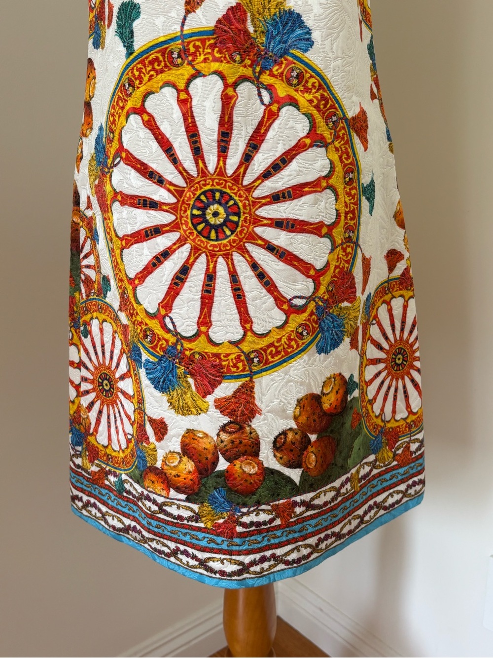 Dolce&Gabbana Sicilian Carretto Print Dress, Circa 2014 - Picture 3 of 10